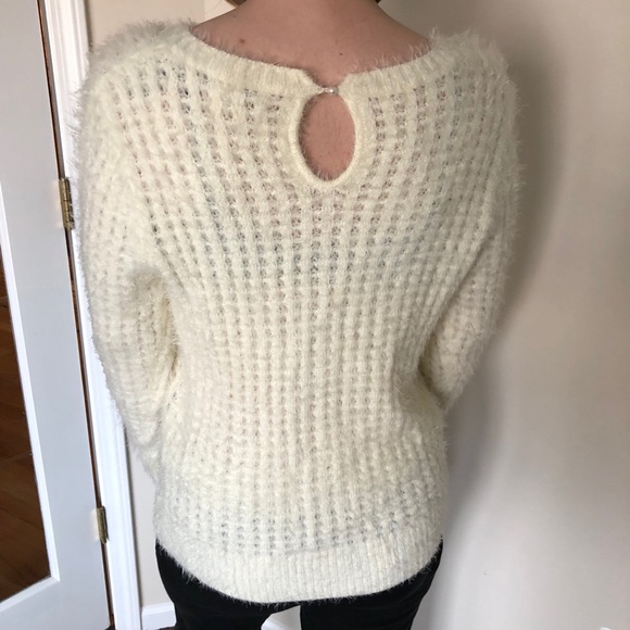 LC Lauren Conrad soft Sweater. Creme. - Picture 3 of 7